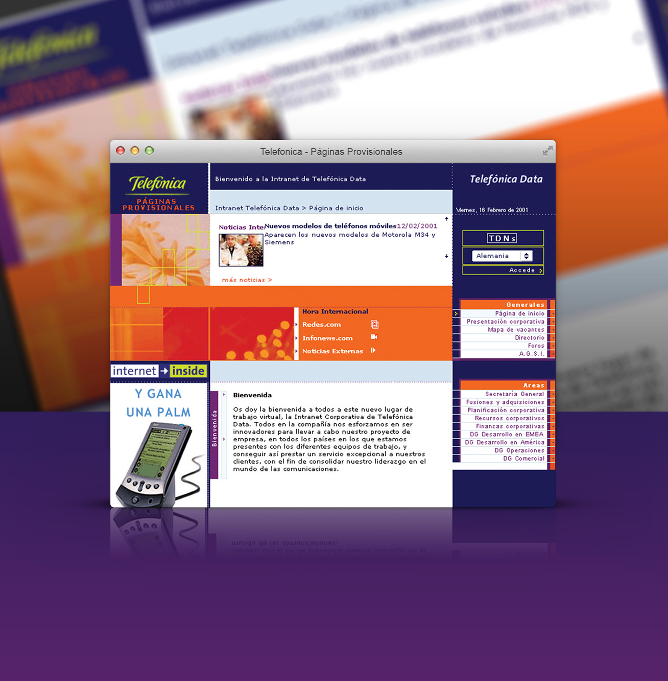Telefónica: brand and interface design for a global telecoms client